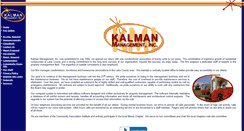 Desktop Screenshot of kalmanmanagement.com